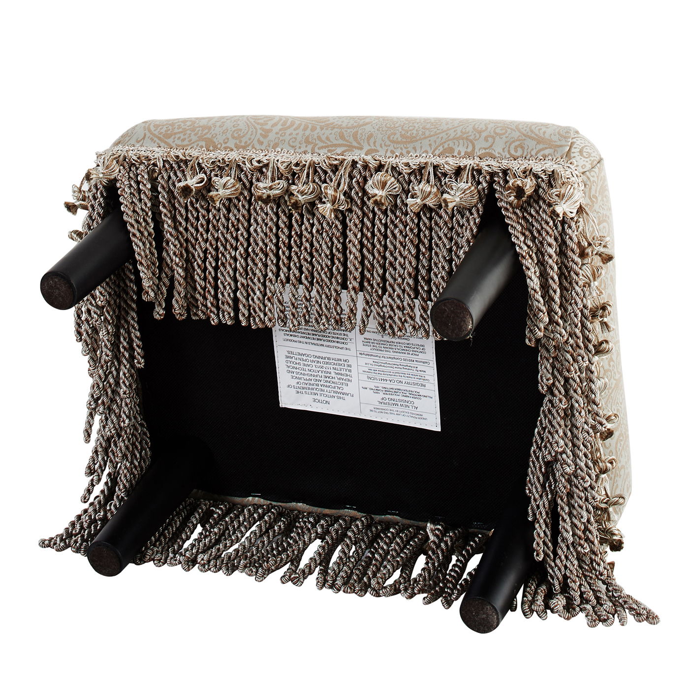 Fiona - Handcrafted Accent Footstool Ottoman