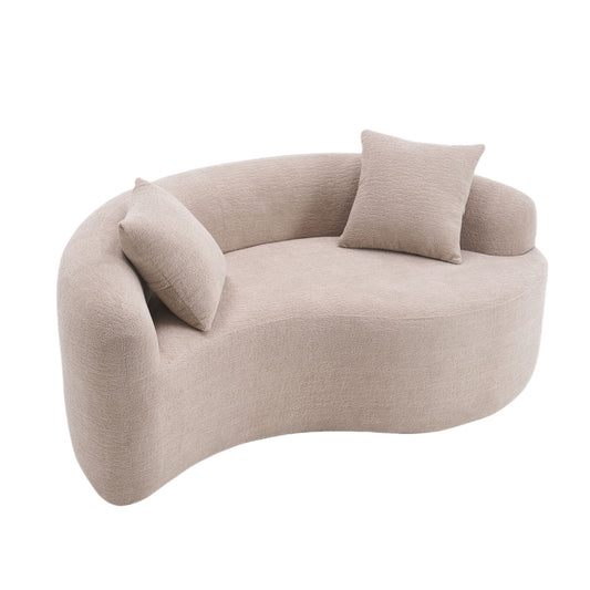 Tai Chi - Curved Dual Depth Loveseat