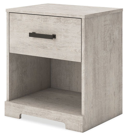 Shawburn - One Drawer Night Stand - Gray