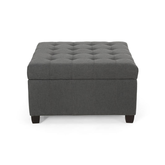Isabella - Contemporary Ottoman With Storage