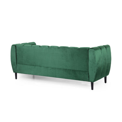 Miranda - Modern Glam Velvet 3 Seater Sofa