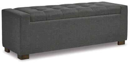 Cortwell - Storage Bench - Gray