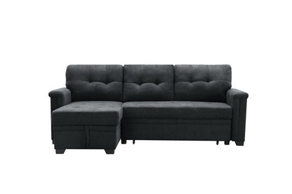 Kinsley - Sleeper Sectional Sofa Chaise With USB Charger And Tablet Pocket