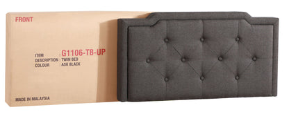 Button Tufted Bed Charming For Cozy Spaces