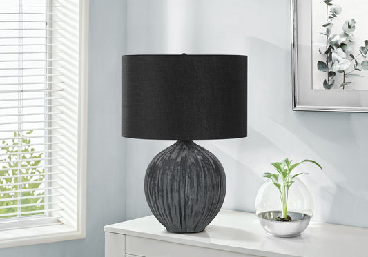 Lighting, Table Lamp, Ceramic, Contemporary - Black