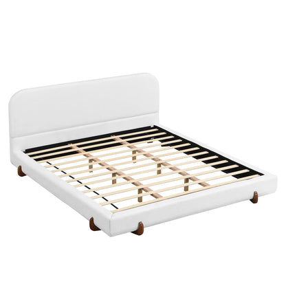 Elegant Upholstered Bed Frame