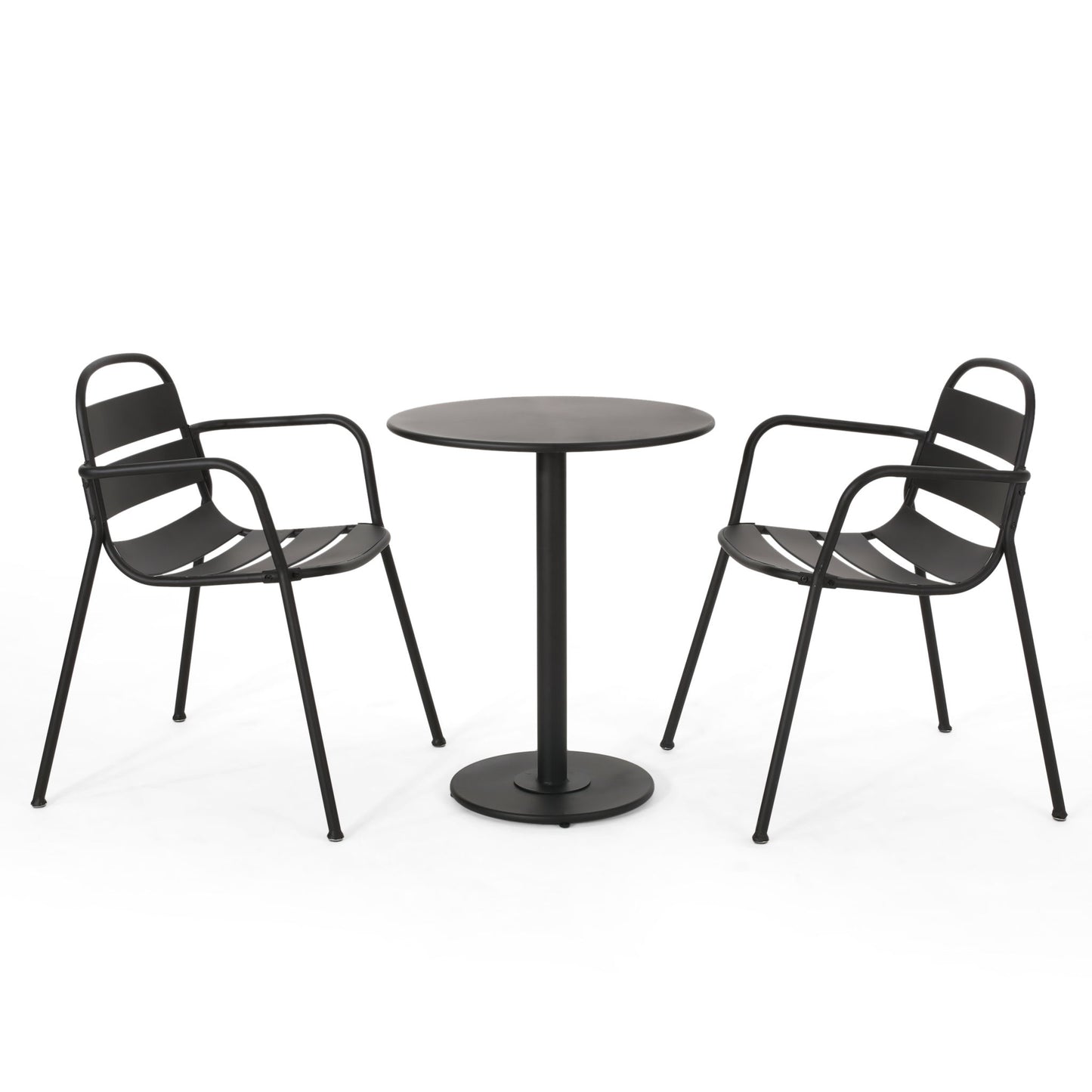 Terra Nova - Bistro Set - Matte Black