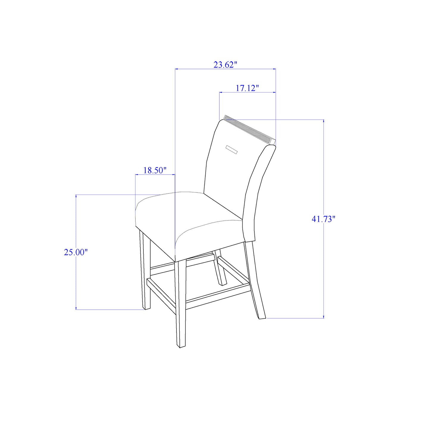 Ariya - Bar Stools (Set of 2) - Gray