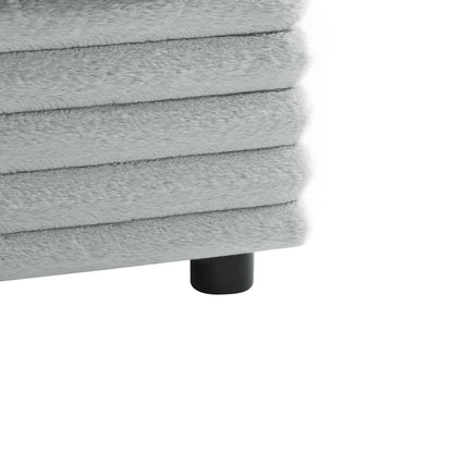 Jenny - rmless Slipper Chair - Gray