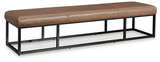Joston - Accent Bench - Caramel