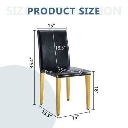 Modern Dining Chairs With Metal Legs