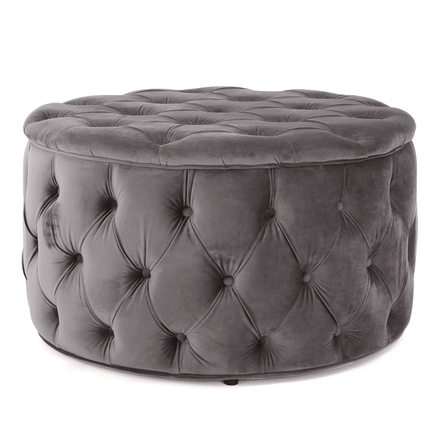 Modern Glam Ottoman Velvet