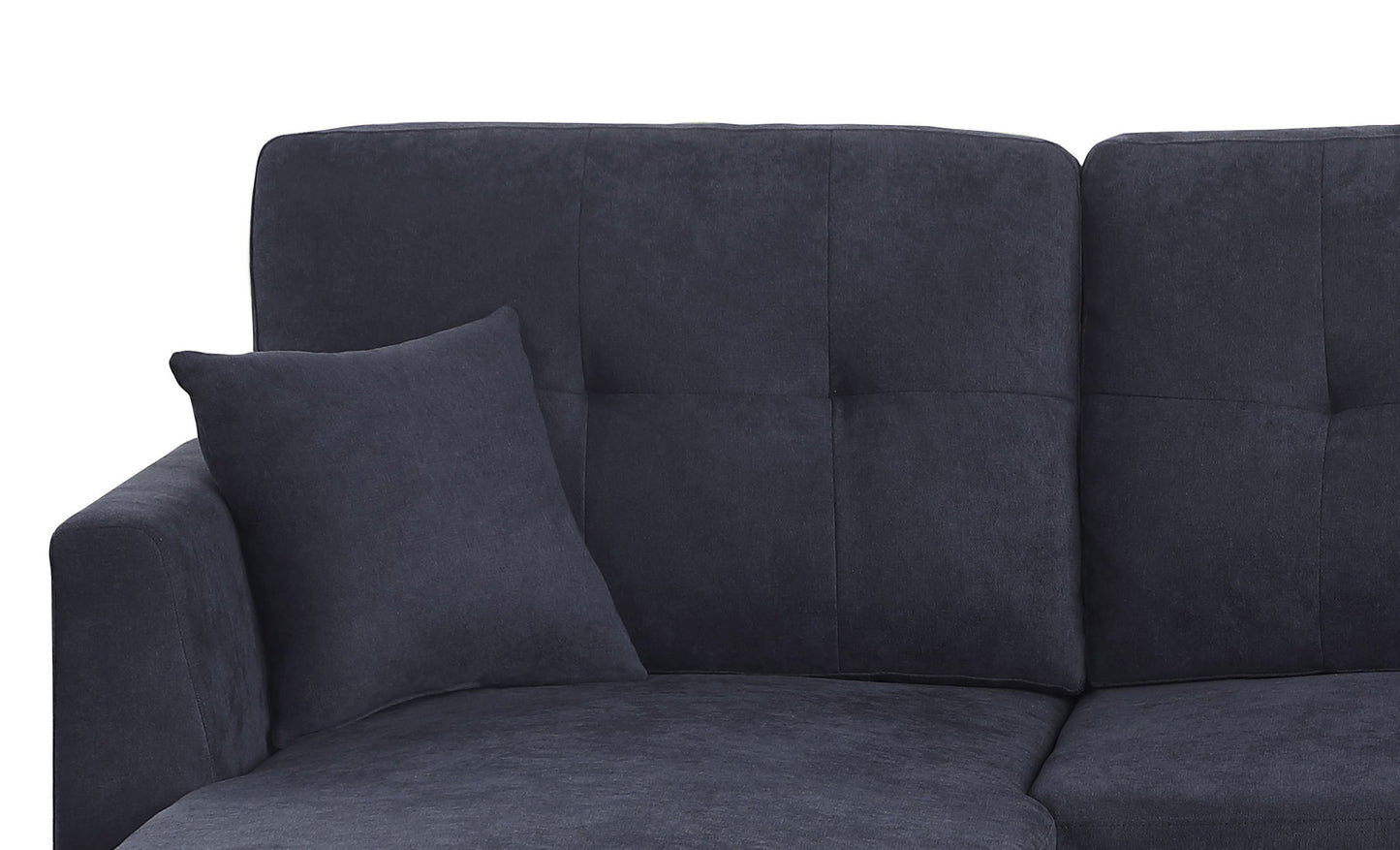 Sectional Sofa Bed - Dark Blue