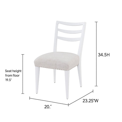 Ladderback Side Dining Chair (Set of 2)