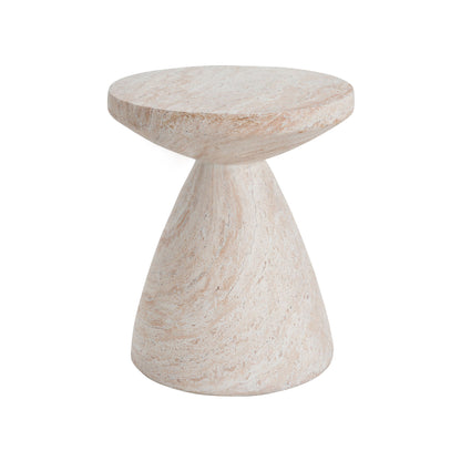 Outdoor / Indoor Lightweight Concrete Side Table