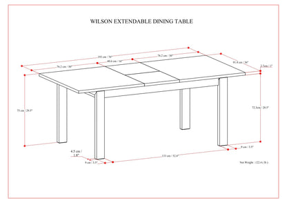 Wilson - Handcrafted Dining Table