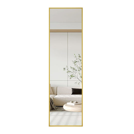 4th Generation Frame Wall Mounted Full Body Mirror For Bathroom And Bedroom - Transparent