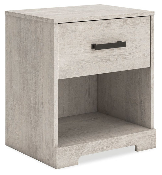 Shawburn - One Drawer Night Stand - Gray