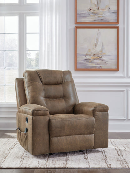 Stockworth - Rocker Recliner - Earth