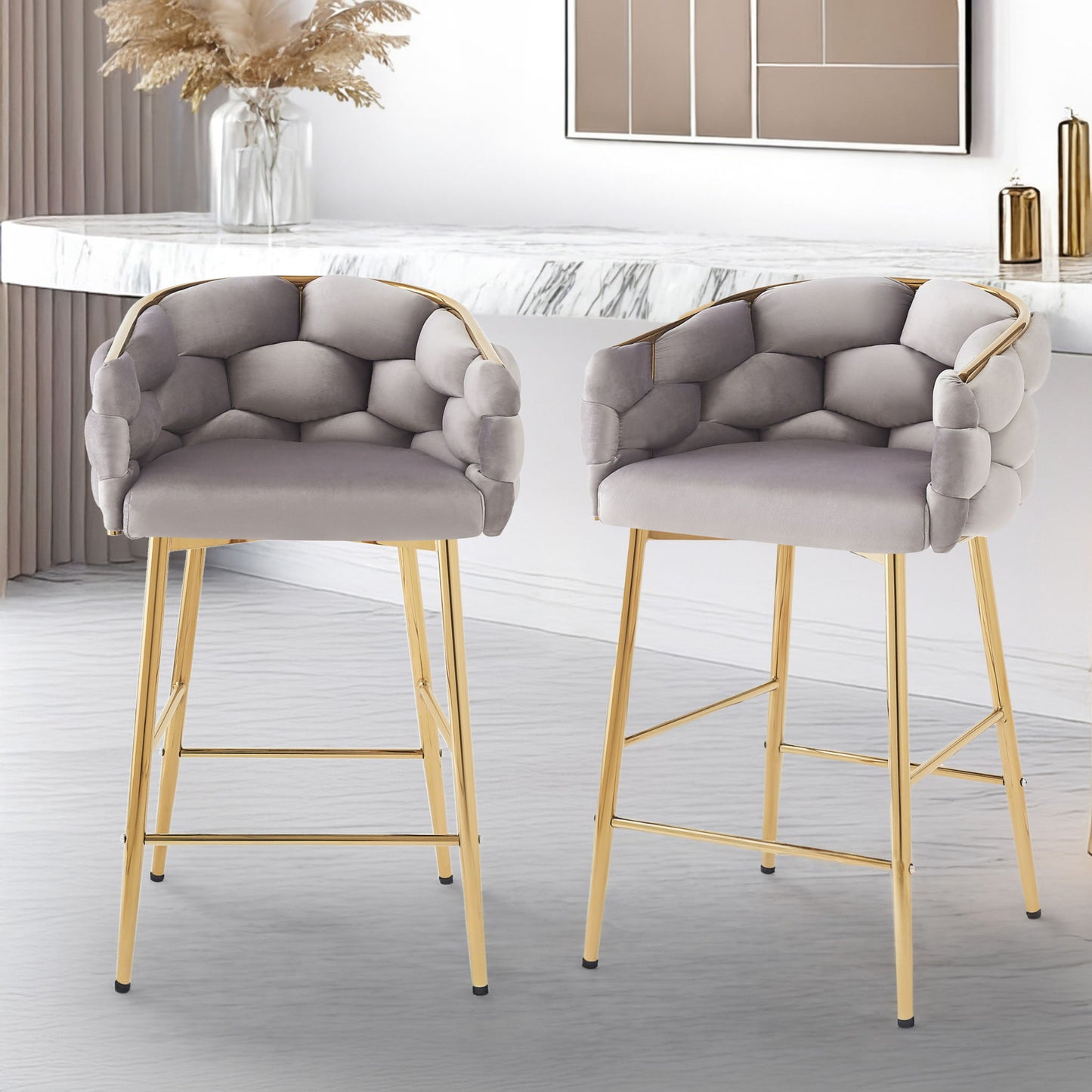 Modern Counter Stools (Set of 2)