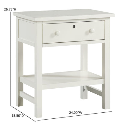 Finley - 1 Drawer Storage Nightstand