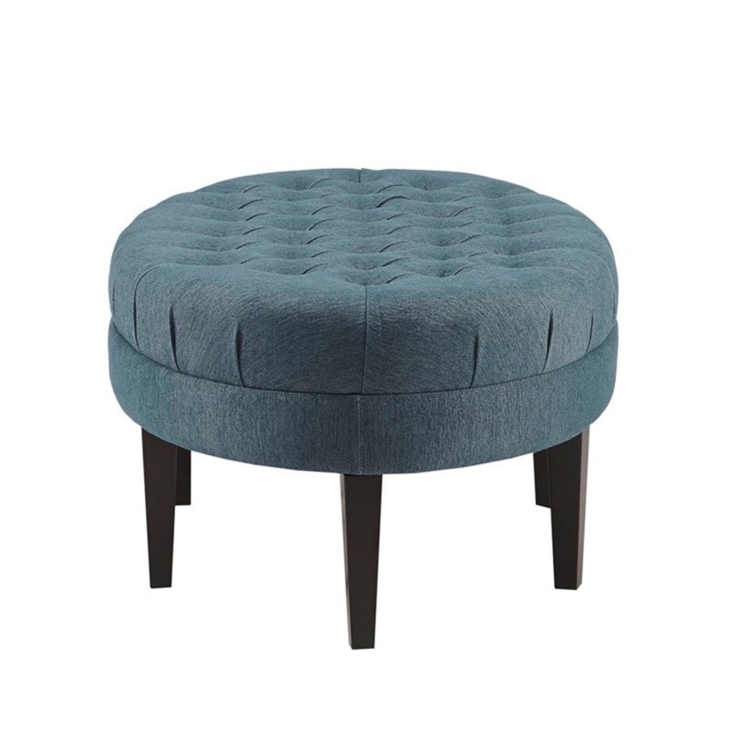 Martin - Surfboard Tufted Ottoman With Button Tufting - Blue