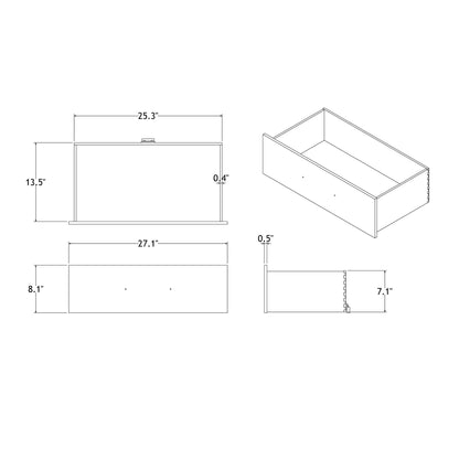 Adelaide - Dresser - Gray / Black