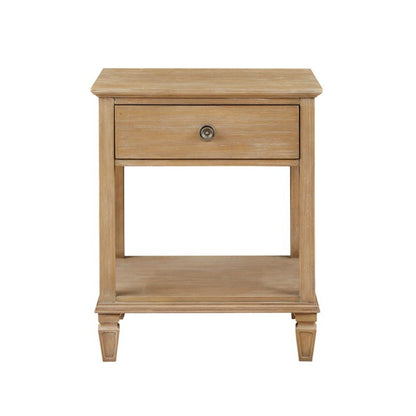 Victoria - Bedside Table With Drawer And Shelf