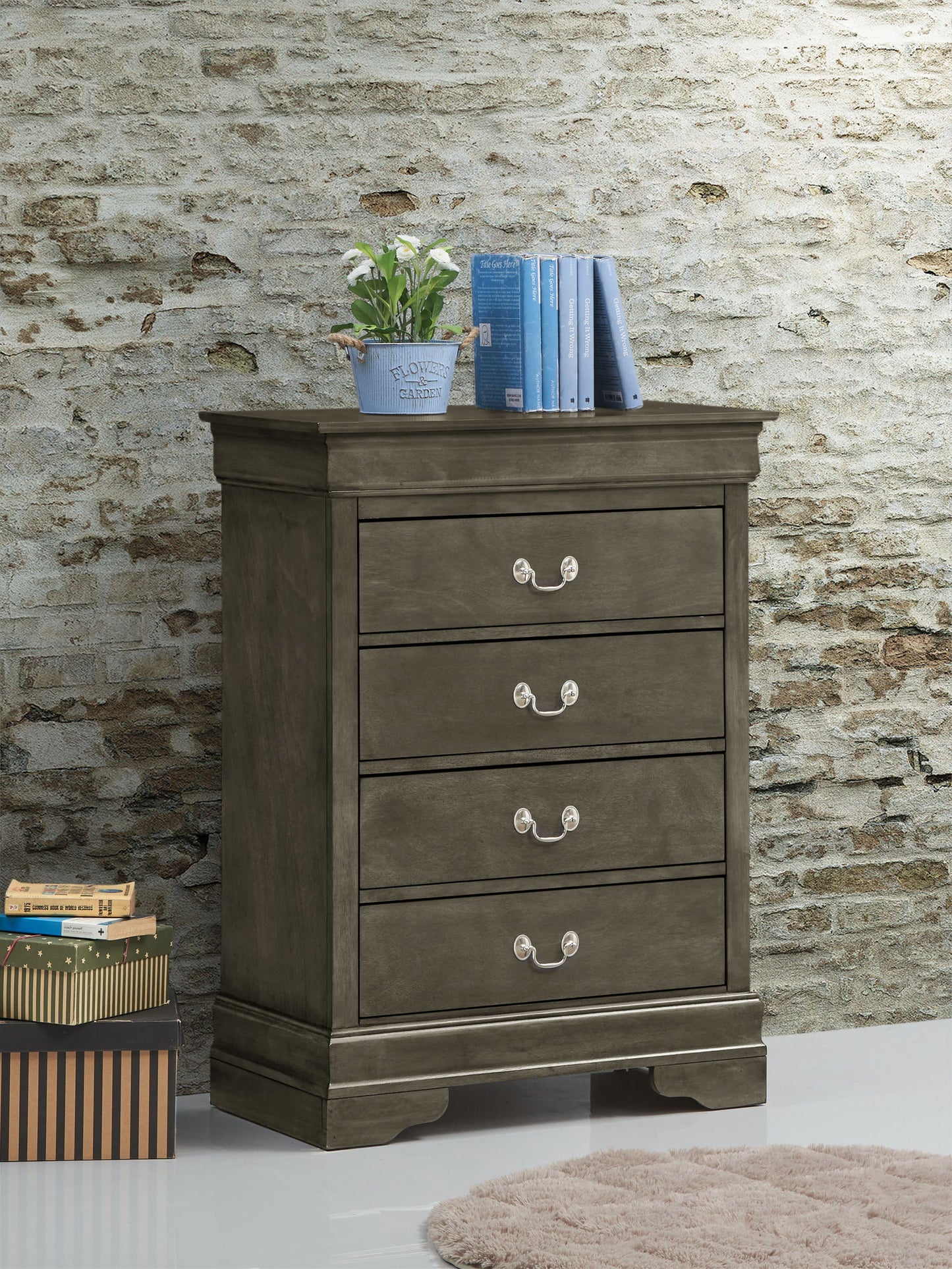 Traditional Style Storage Chest Elegant
