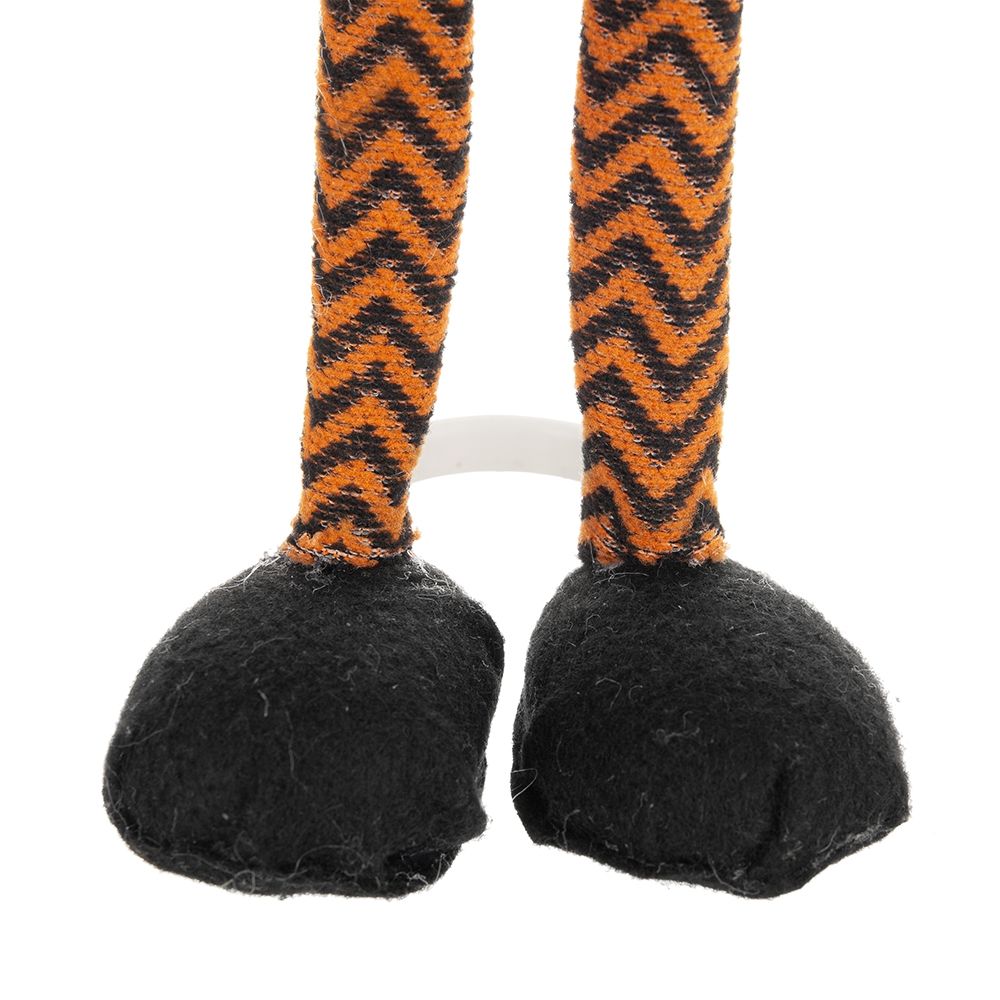 Standing Gnome With Gnome & Holding Banner, For Halloween Decor