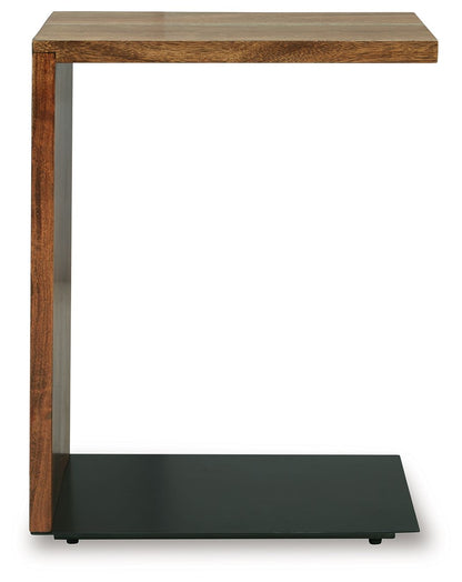 Wimshaw - Accent Table - Brown / Black