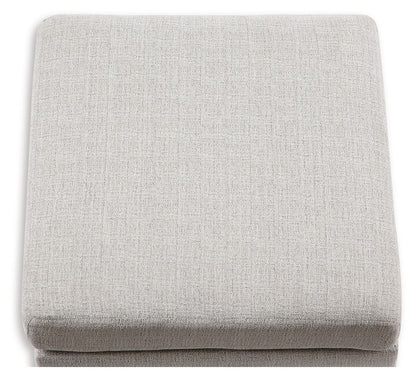 Koralynn - Oversized Accent Ottoman - Stone