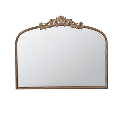 Arch Mirror, Baroque Inspired Wall Decor For Bathroom, Bedroom, Living Room