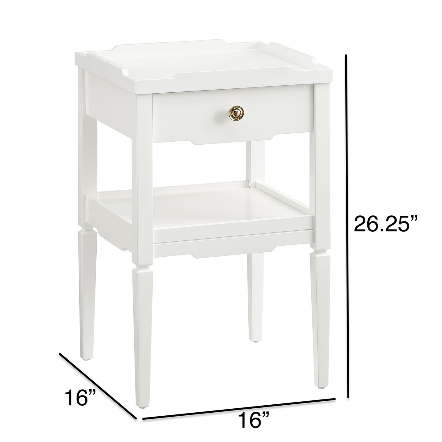 Foley - 1 Drawer Nightstand