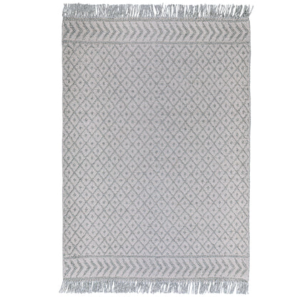 Millow - 6' X 9' Area Rug - Silver