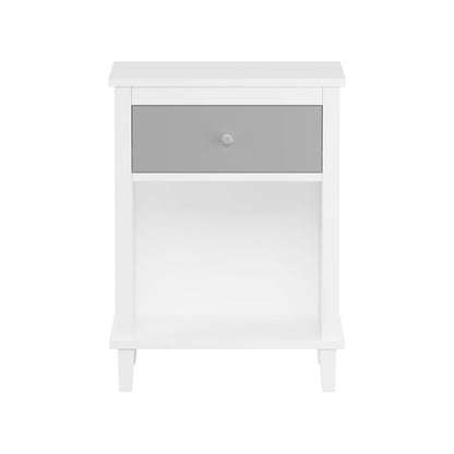 Nightstand With 1 Drawer 1 Shelf