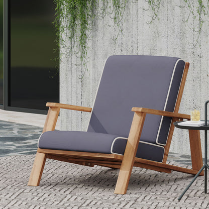 Patio Lounge Chair, Outdoor Club Chair