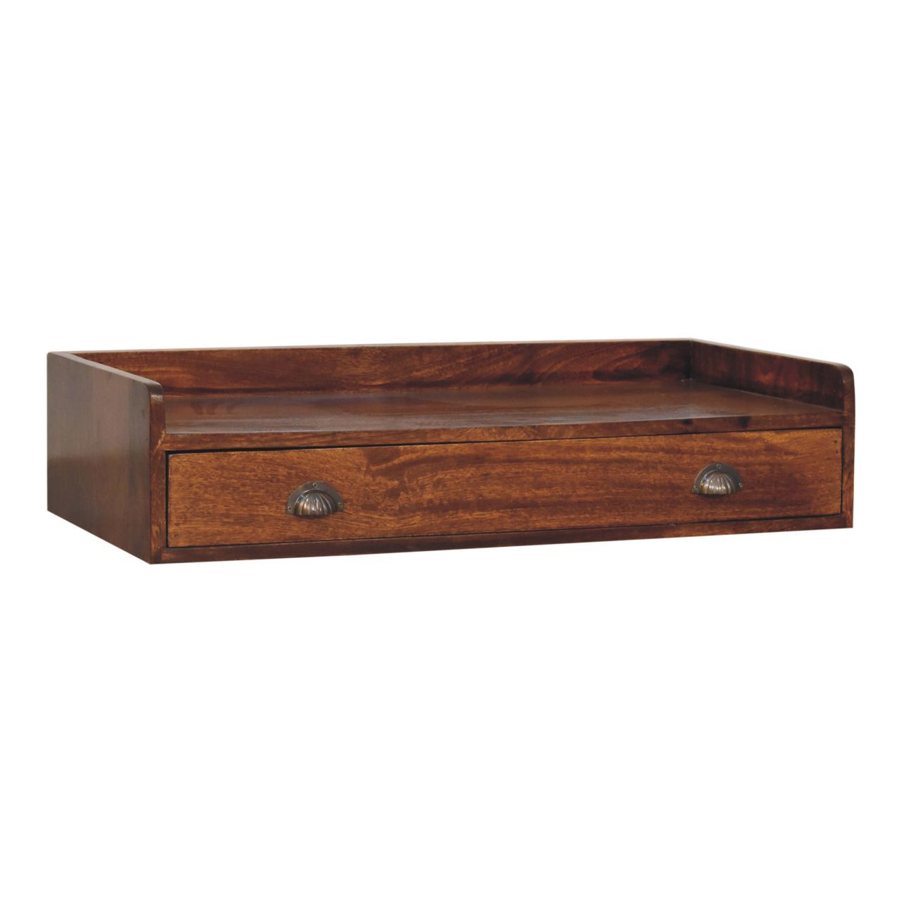 Belmont - Wall Mounted Console Shelf - Chestnut