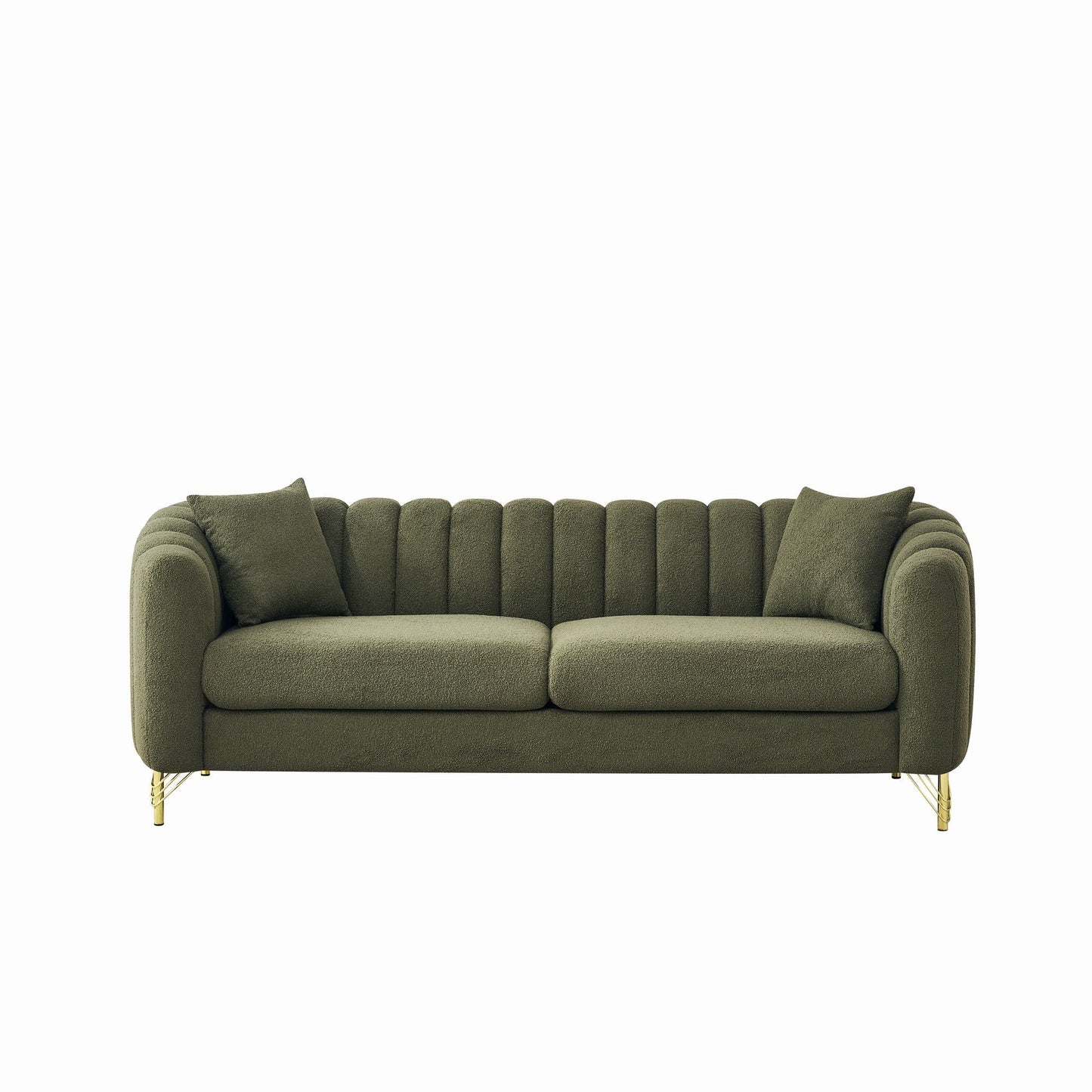 Tufted Oversized Sofa For Living Spaces