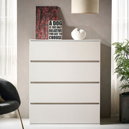 Liv - 4 Drawer Contemporary Wood Chest