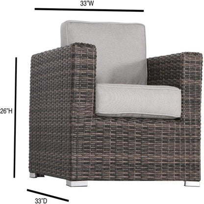 2 Person Seating Set With Cushions