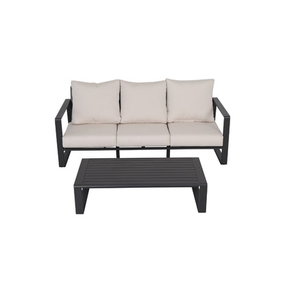 Sofa With Rectangular Coffee Table
