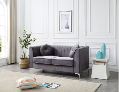 Delray - Micro Suede Loveseat