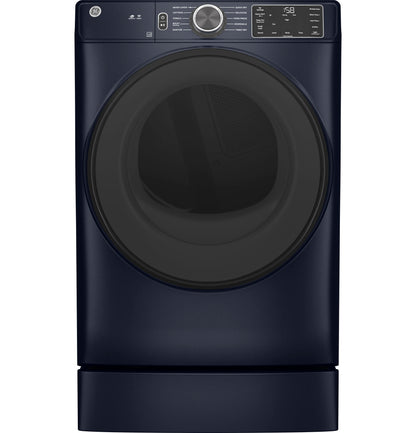 GE 7.8 Cubic Foot Front Load Electric Dryer - Sapphire Blue