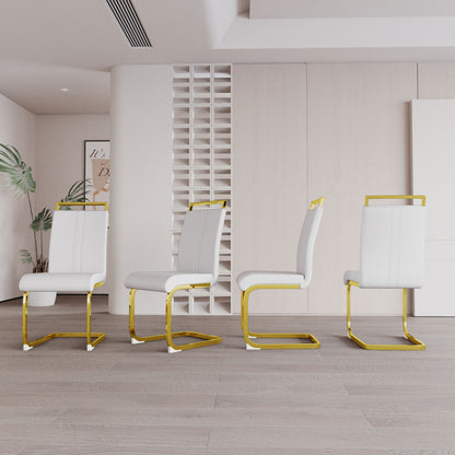 Side Dining Room Chair, Padded Seat High Back