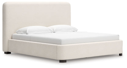 Brintstreet - King Upholstered Bed - Beige
