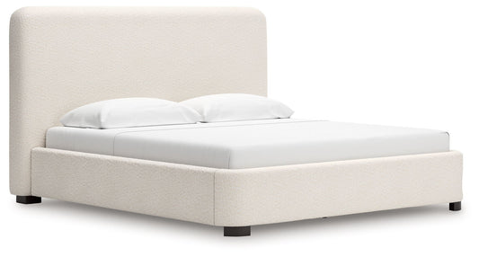 Brintstreet - King Upholstered Bed - Beige