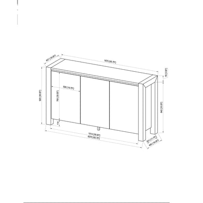 Vanilla - Buffet - Beige / Light Natural