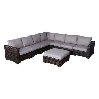 Outdoor Patio Chair Set For Patio With Foam Cushions