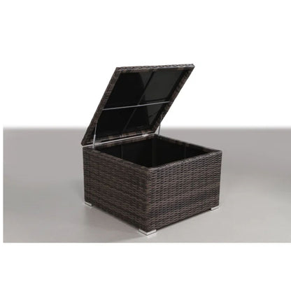 Elegant Outdoor Rattan Wicker 6 Person Seating Group With Cushions